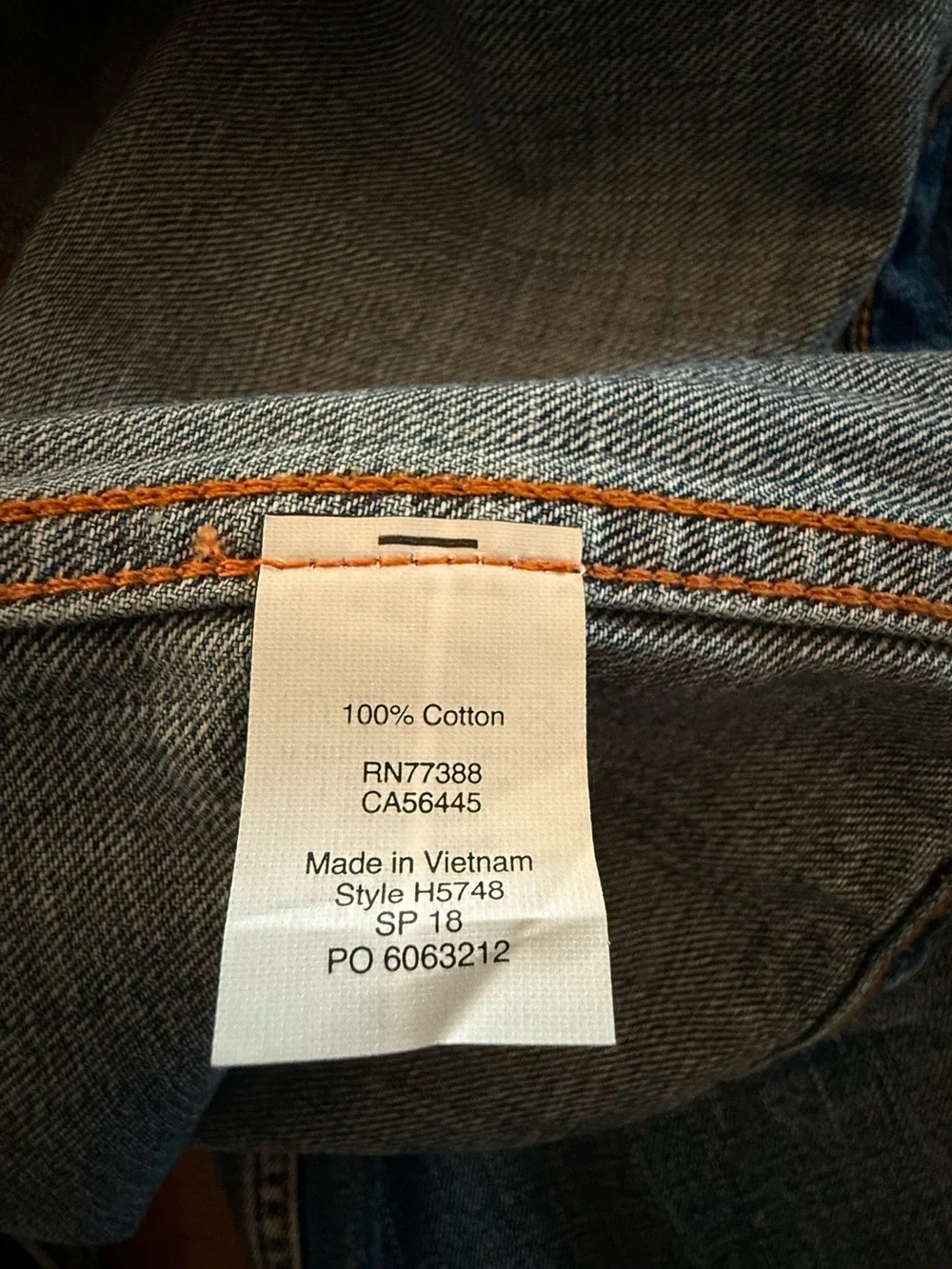 J. Crew Medium Blue Trucker Jacket, Men’s XXL